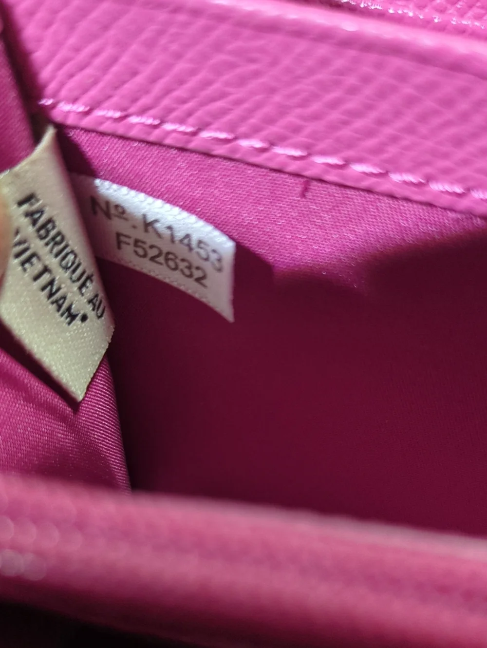 Coach Fuchsia Pink Bow Zip-Around Wallet LOW LOW PRICE $25